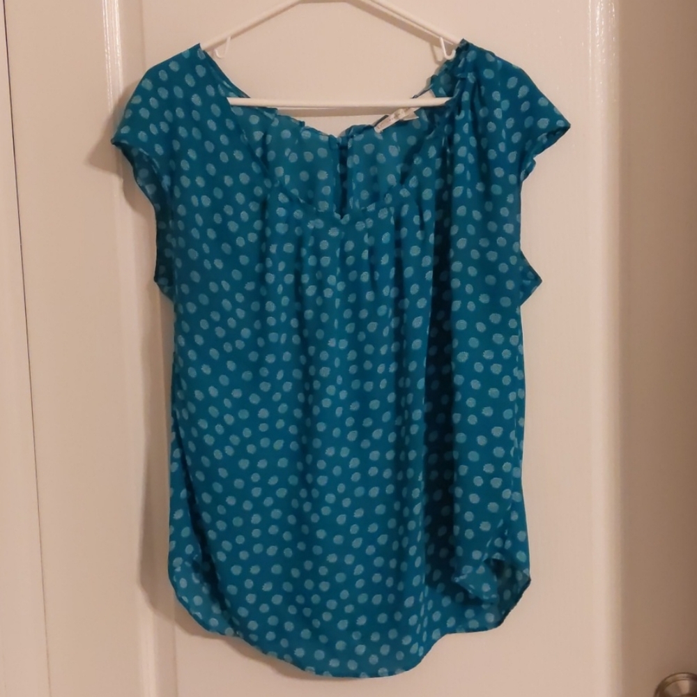 Lauren Conrad Teal Camisole